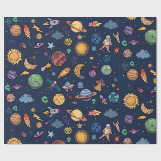 Leerlaufpapier Geschenkpapier (Flach)