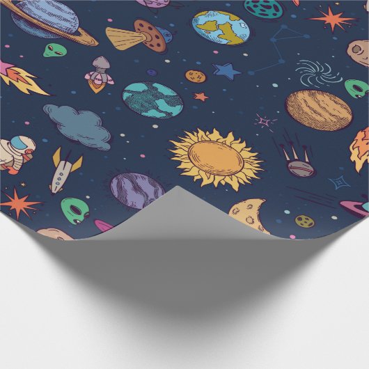 Leerlaufpapier Geschenkpapier (Ecke)