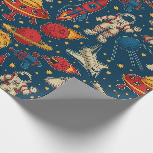 Leerlaufpapier Geschenkpapier (Ecke)