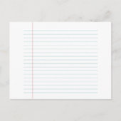 Leerlaufpapier Postkarte (Vorderseite)