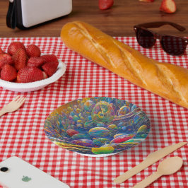 Leerlaufpapierschale Pappteller