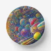 Leerlaufpapierschale Pappteller (Vorderseite)