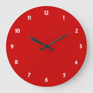 Leerlaufuhr mit roter Uhr