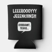 Leeroy Jenkins Texas Dosenkühler (Rückseite)