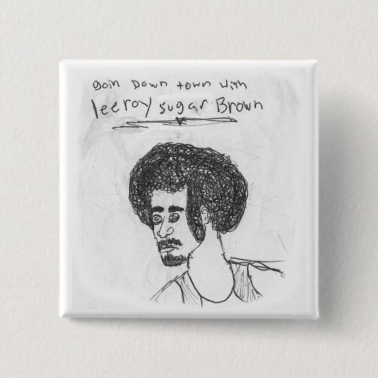 Leeroy Zucker Brown Button (Vorderseite)