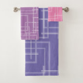 Leerquadrate Badhandtuch Set (Insitu)