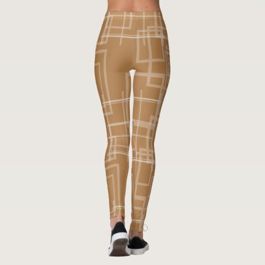 Leerquadrate Leggings (Rückseite)