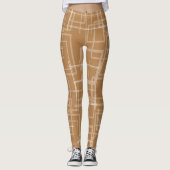 Leerquadrate Leggings (Vorderseite)