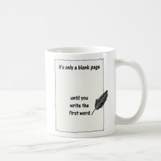 LEERSEITE KAFFEETASSE