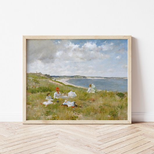 Leerstunden | William Merritt Chase Poster