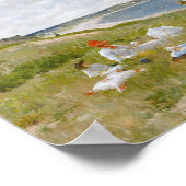 Leerstunden | William Merritt Chase Poster (Ecke)