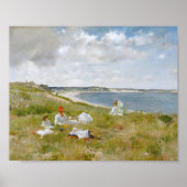 Leerstunden | William Merritt Chase Poster (Vorne)