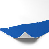 Leertaste abblasen poster (Ecke)