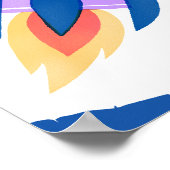 Leertaste abblasen Verlassen Poster (Ecke)