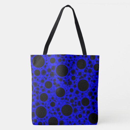 Leertaste - Blau Tasche (Vorderseite)