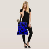 Leertaste - Blau Tasche (Am Model)