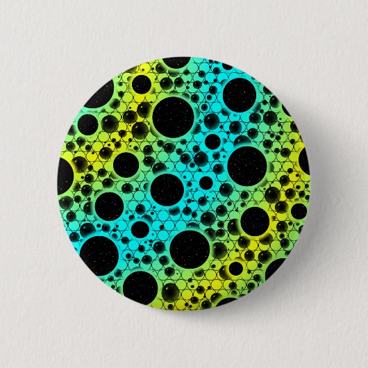 Leertaste - Cyan/Gelb Button (Vorderseite)