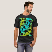 Leertaste - Cyan/Gelb T-Shirt (Vorne ganz)