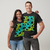 Leertaste - Cyan/Gelb T-Shirt (Unisex)