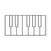 Leertaste oder Tastatur Gummistempel (Prägung)