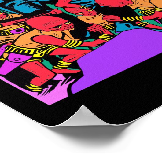 Leertaste Poster (Ecke)