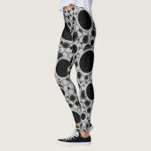 Leertaste - Silber Leggings (Links)