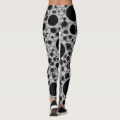 Leertaste - Silber Leggings (Rückseite)