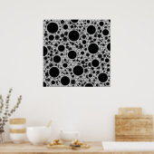 Leertaste - Silber Poster (Küche)