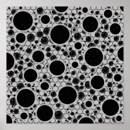 Leertaste - Silber Poster (Vorne)