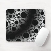 Leertaste - Weiß/Schwarz Mousepad (Mit Mouse)