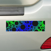 Leerzeichen - Blau/Grün Autoaufkleber (Auf Auto)