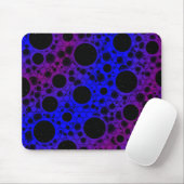 Leerzeichen - Blau/Lila Mousepad (Mit Mouse)