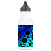 Leerzeichen - Cyan/Blue Edelstahlflasche (Links)