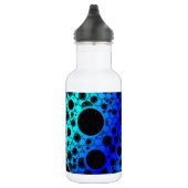 Leerzeichen - Cyan/Blue Edelstahlflasche (Rechts)