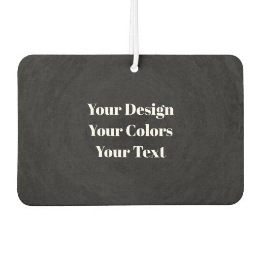 Leerzeichen - Erstellen Sie Ihre eigenen benutzerd Autolufterfrischer (Vorderseite)