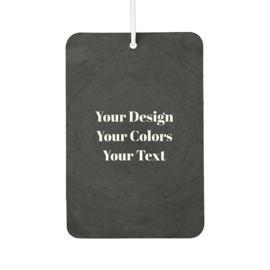 Leerzeichen - Erstellen Sie Ihre eigenen benutzerd Autolufterfrischer (Vorderseite)