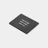 Leerzeichen - Erstellen Sie Ihre eigenen benutzerd Post-it Klebezettel (angewinkelt)