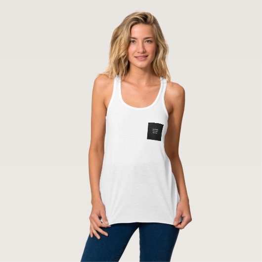 Leerzeichen - Erstellen Sie Ihre eigenen benutzerd Tank Top (Vorderseite Vollansicht)