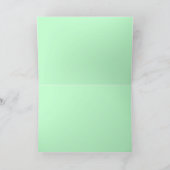 Leerzeichen-Fraktal-Grußkarte Karte (Innenseite)