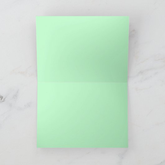 Leerzeichen-Fraktal-Grußkarte Karte (Innenseite)