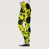 Leerzeichen - Gelb/Limon Leggings (Links)