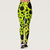 Leerzeichen - Gelb/Limon Leggings (Rückseite)