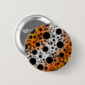 Leerzeichen - Gelb/orange/weiß Button (Vorne & Hinten)