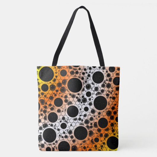 Leerzeichen - Gelb/orange/weiß Tasche (Vorderseite)
