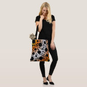 Leerzeichen - Gelb/orange/weiß Tasche (Am Model)