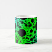Leerzeichen - Grün/Cyan Kaffeetasse (Mittel)