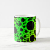 Leerzeichen - Grün/Limon Kaffeetasse (VorderseiteRechts)