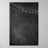 Leerzeichen mit Kopfbrett und Lichtstärke: DIY Poster (Vorne)