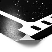 Leerzeichen-Negativ-Foto Fotodruck (Ecke)