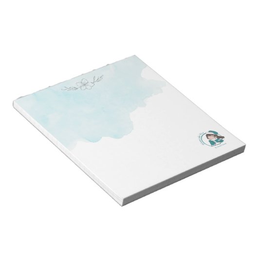 Leerzeichen Notizblock (angewinkelt)